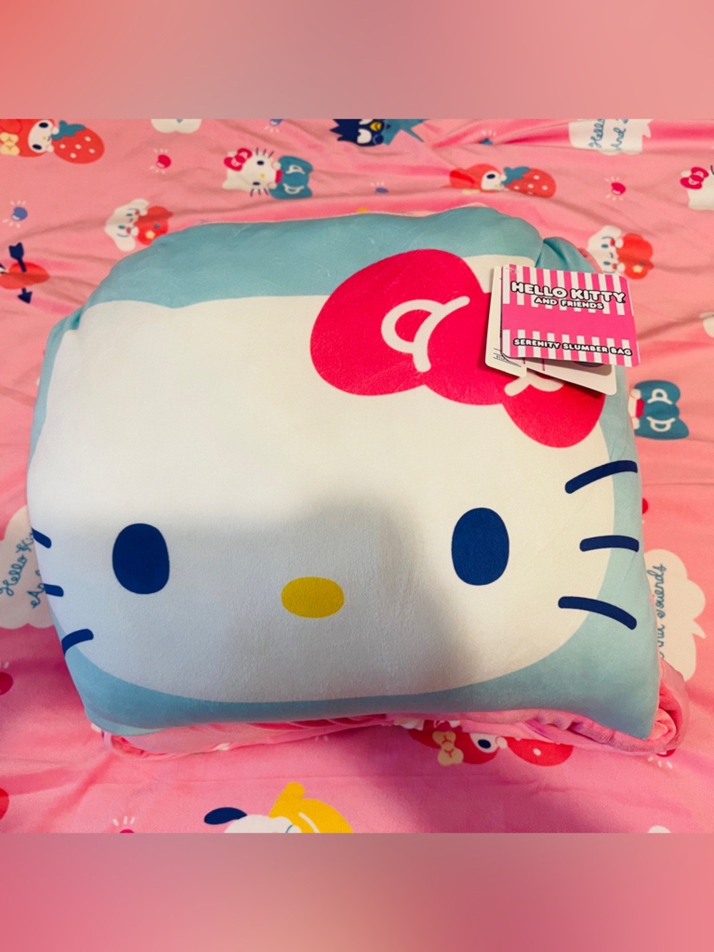 Hello kitty sleeping bag
